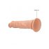 RealRock Dong 10 - realistické dildo (25 cm) - přírodní