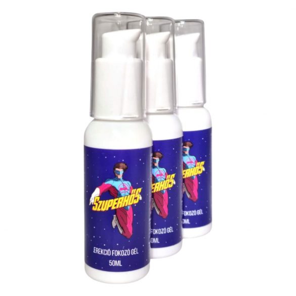 Gel Érection Superhéro (50 ml)