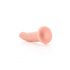 RealRock Slim - dildo réaliste avec ventouse - 15,5cm (naturel)