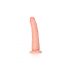 RealRock Slim - dildo réaliste avec ventouse - 15,5cm (naturel)