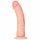 RealRock Curved - zakřivené realistické dildo s lepivou základnou - 15,5 cm (přírodní)