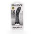 RealRock - dildo réaliste avec ventouse - 15,5cm (noir)