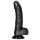 RealRock - gode réaliste avec ventouse et testicules - 15,5cm (noir)