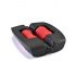 Orctan - masseur pénien rechargeable (noir-rouge)