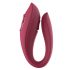 Raytech Rose - draadloze, waterdichte paren vibrator (rood)