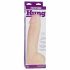 Doc Johnson Vac-U-Lock Hung 12 - realistické varlatové dildo (přírodní)