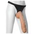 Doc Johnson Vac-U-Lock Hung 12 - péniszeffigie avec testicules (naturel)