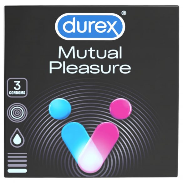 Durex Mutual Pleasure - kondom (3 ks)