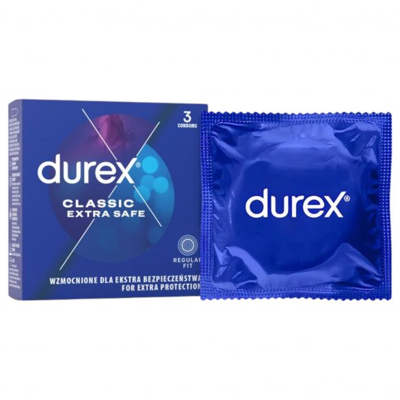 Durex extra safe - bezpečné kondomy (3 ks)