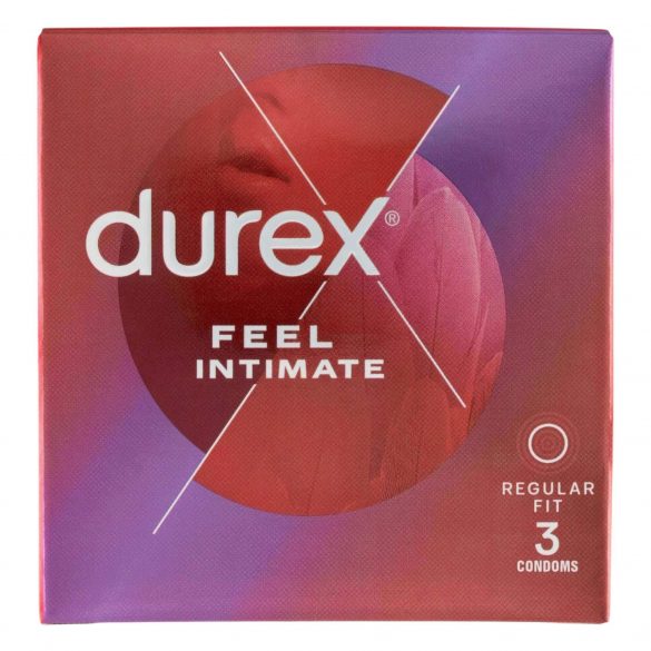 Durex Feel Intimate - tenkostěnné kondomy (3 ks)