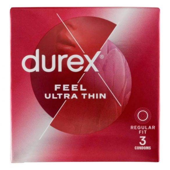 Durex Feel Ultra Thin - ultra tenký kondom (3 ks)