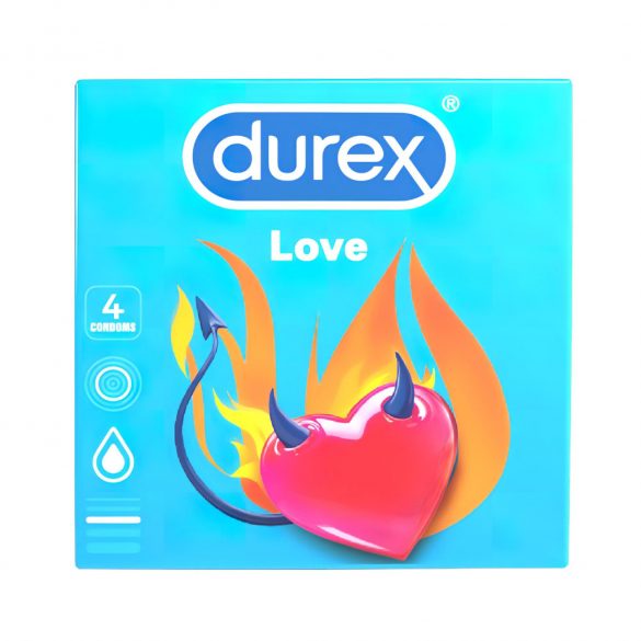 Durex kondomy Love - kondomy Easy-on (4 ks)