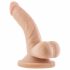 Dr. Skin 4 - realistické dildo s přísavkou - tělová barva (12 cm)