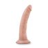 Dr. Skin 7 - připínací realistické dildo - přírodní (17,5 cm)