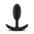 Anal Adventures Platinum M - Anale Kralen Dildo - Zwart (Medium)