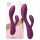 Engily Ross Bacall 2.0 - Vibromasseur rechargeable avec stimulateur de clitoris et point G (violet)