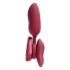 Platanomelón Mobi - Ensemble de Vibromasseur Sans Fil Rechargeable - 2 Pièces (Rouge)