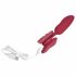 Platanomelón Mobi - Cordless, Radio-Controlled Vibrator Set - 2 Pieces (Red)