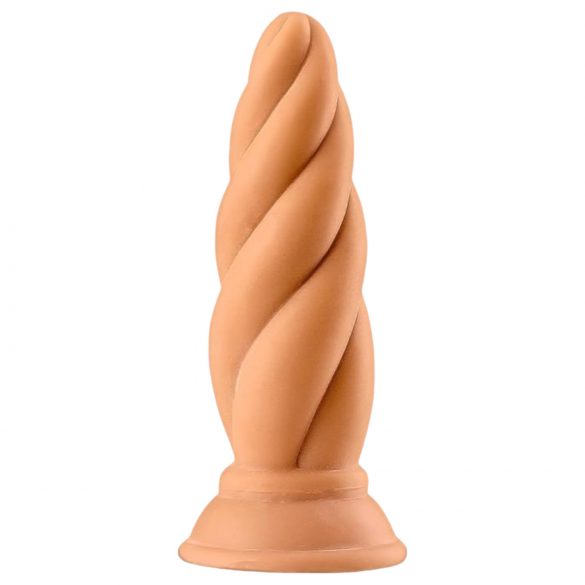 Max & Co Felix - šroubové anální dildo - 15 cm (přírodní)