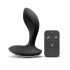 INTOYOU Herrules - oplaadbare elektro-anale vibrator met radio (zwart)