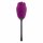 Playboy - Vibreur rose étanche, rechargeable (violet)