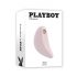 Playboy Palm - oplaadbare, waterdichte 2in1 clitoris vibrator (roze)