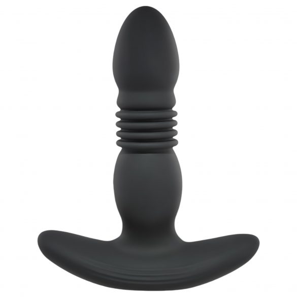 Playboy - Vibromasseur anal rechargeable à poussées (noir)