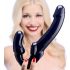 Strap U Revolver - riemloos strap-on dildo (zwart)