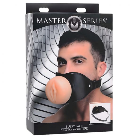 Master Series Pussy Face - roubík (přírodní)