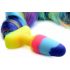 TAILZ - plug anal en silicone (arc-en-ciel)