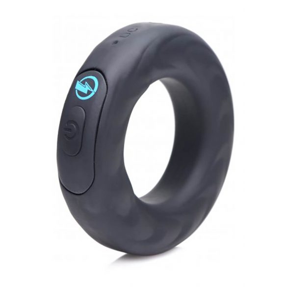 Zeus - Radio-Controlled E-Stim Cock Ring (Black) 