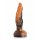 Cocks Ravager Créature - Dildo en silicone texturé - 20 cm (orange)