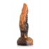 Creature Cocks Ravager - gestructureerde siliconen dildo - 20 cm (oranje)