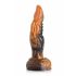 Cocks Ravager Créature - Dildo en silicone texturé - 20 cm (orange)