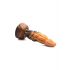 Creature Cocks Ravager - silikonové dildo s texturou - 20 cm (oranžové)