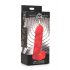 Spicy Pecker - bougie pénis avec testicules - grande (rouge)