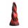 Creature Cocks Hell Kiss - zkroucené silikonové dildo - 19 cm (červené)