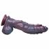 Créature Cocks Hydra - Dildo en silicone 27 cm (violet)