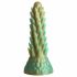 Creature Cocks Stegosaurus - silikonové dildo s ostny - 20 cm (zelené)