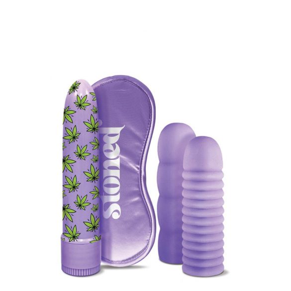 Stoner Bonga Bunga - vibrator set (4-delig) - paars