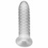 Fat Boy Checker Box - návlek na penis (15 cm) - mléčně bílý