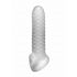 Fat Boy Checker Box - pouzdro na penis (17 cm) - mléčně bílé