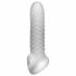 Fat Boy Checker Box - pouzdro na penis (17 cm) - mléčně bílé