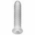 Fat Boy Checker Box - pouzdro na penis (17 cm) - mléčně bílé