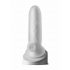 Fat Boy Micro nervuré - gaine pénienne (15cm) - blanc laiteux