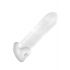 Fat Boy Oorspronkelijk - penis huls (19 cm) - melkwit