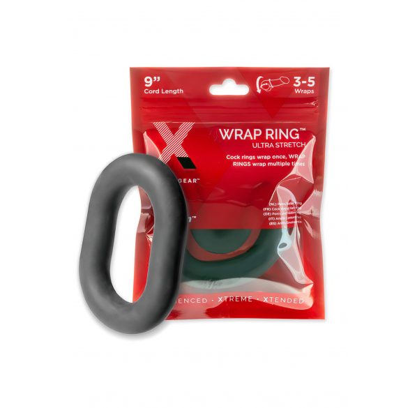 Perfect Fit Ultra Wrap 9 - silný návlek na penis - černý (22 cm)