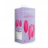 Loveline - vibromasseur couple avec radio et batterie (rose)