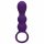 Loveline - vibromasseur anal rechargeable à boules (violet)