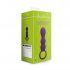 Loveline - oplaadbare anale bolletjesvibrator (paars)